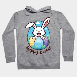 Happy Easter - Easter Bunny (on light colors) Hoodie